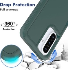 Samsung Galaxy A37 / Galaxy A36 5G / Galaxy A57 5G Case: Heavy Duty Rugged Cover