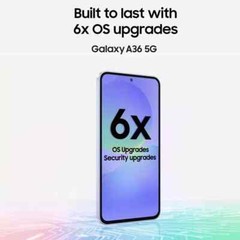 SAMSUNG Galaxy A36 5G Lavende (12GB 256GB) Snapdragon 6 Gen 3 NFC Global Version