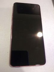 LG G7 ThinQ 64GB Red Unlocked- Working – Has shaded rectangle in screen