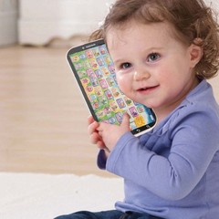 1 Cute Kids Mobile Phone Toy For Learning Sounds And Games NEW