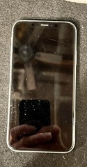 Apple iPhone White Smartphone with 12 Megapixel Camera Slate Style Design