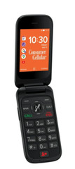 New Consumer Cellular Iris Flip Phone (8GB) 5.0MP Camera 4G LTE (GSM Unlocked)