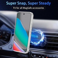 Magnetic for Google Pixel 10 Case, 2X Screen Protector & 1X Camera Lens Protecto