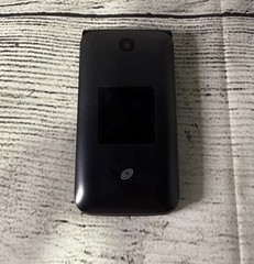 Alcatel MyFlip A405DL – Black (TracFone) 4G LTE GSM WiFi Camera Flip Cell Phone