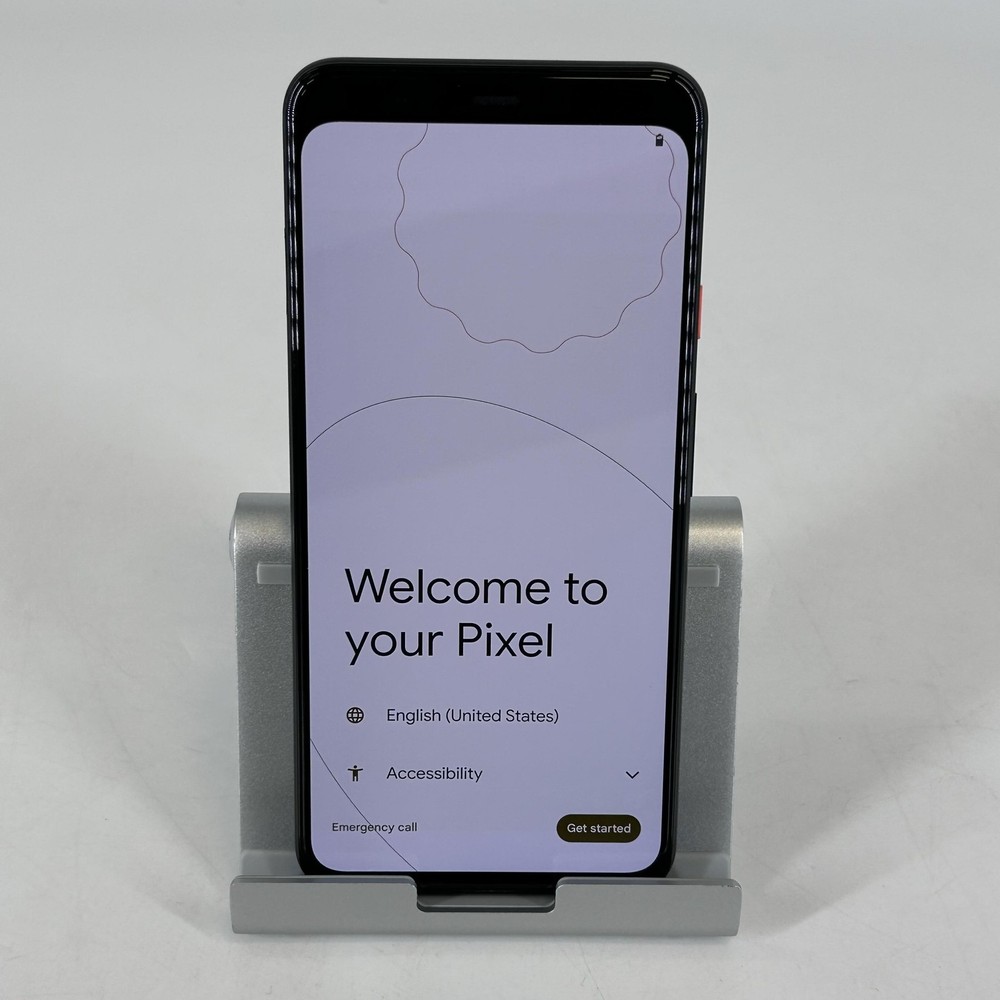 Google Pixel 4 XL Clearly White 64GB Unlocked – Good w/ LCD Burn-In