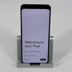 Google Pixel 4 XL Clearly White 64GB Unlocked – Good w/ LCD Burn-In