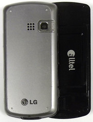 LG Banter AX265 – Gray and Black ( Alltel ) Rare Keyboard Phone – Bundled
