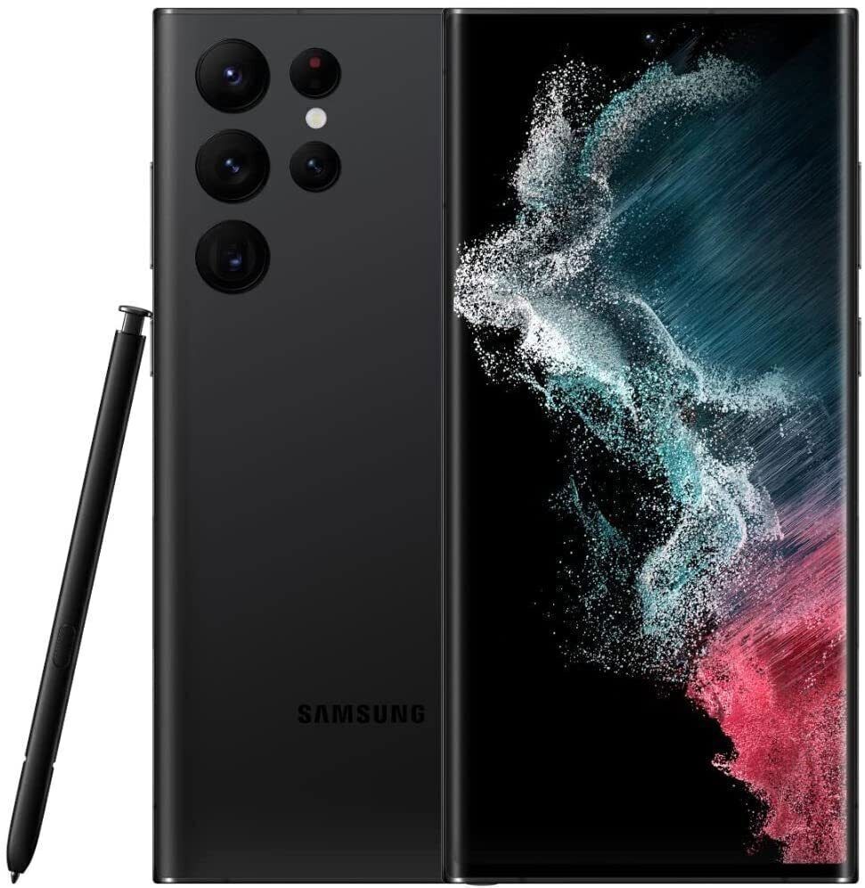 New Samsung Galaxy S22 Ultra 5G SM-S908U 128GB/256GB/512GB Unlocked Smartphone