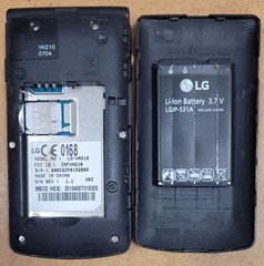 LG Terra VN210 – Gray and Black ( Verizon ) Rare Cellular Flip Phone – READ