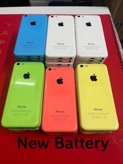 Apple iPhone 5C UNlocked New Battery 8/16/32GB BLUE/GREEN/PINK/WHITE/ YELLOW