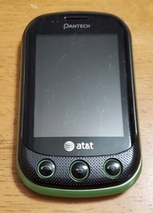 Pantech Pursuit 2 II P6010 Black & Green *Rare Slider Phone *Network Unlocked
