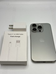 Apple iPhone 15 Pro 256gb Natutal Titanium – AT&T ONLY – Good Condition 91% 🔋