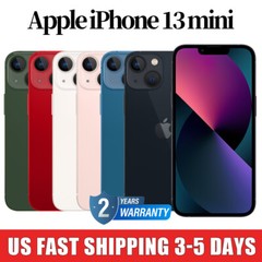 New Apple iPhone 13 Mini/12 Mini 5G 128GB Unlocked GSM CDMA Verizon T-Mobile