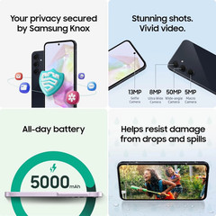 New Samsung Galaxy A35 5G (128GB) 6.6″ 50MP Unlocked LTE A356E/DS,A356B/DS,A356U