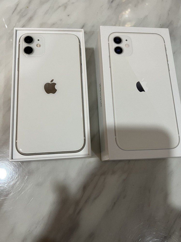 Apple iPhone 11 – 64GB – White (Unlocked) A2111 (CDMA + GSM)