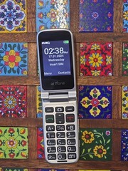 Artfone G6 Pro – 4G-LTE, Flip PHONE, Unlocked, Dual Lcd, Big Buttons, Senior,🔥