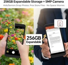MIRO 4G Cell Phone – New Android 14 Go Edition Smartphone, 6″ Display, 2GB32GB
