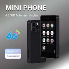 Melrose Unlock Smallest Mini 4G Smartphone 2GB+16GB Android 9.0 Dual SIM Phone