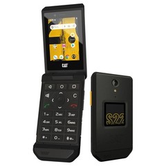CAT S22 Black Flip Phone, Android OS, Flip Style Cell Phone