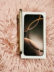 Apple iPhone 16 Pro Max 256GB Desert Titanium Unlocked Smartphone Excellent Cndt
