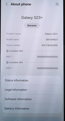Galaxy S23+ S23 PLUS SM-S916U1 256GB Purple LEVENDER LIVE Demo FOR PARTS