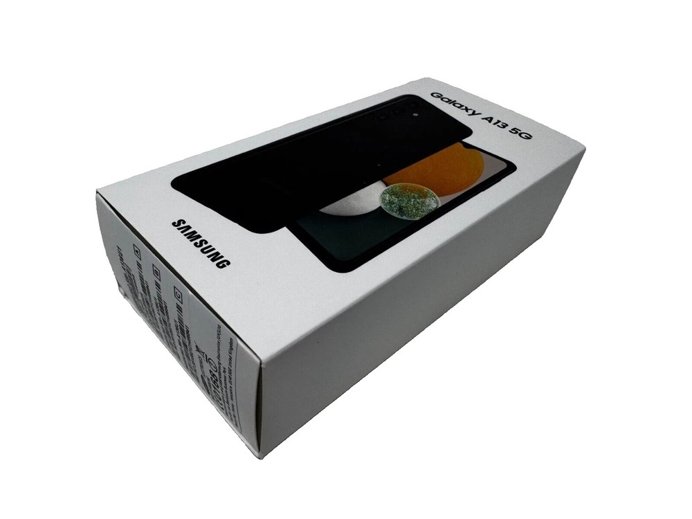BRAND NEW Samsung Galaxy A13 5G 64 GB Black A136U Factory Unlocked GSM CDMA