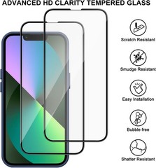 iPhone 13 Case with Magnetic Phone Case and Screen Protector, Slim Shockproof Co