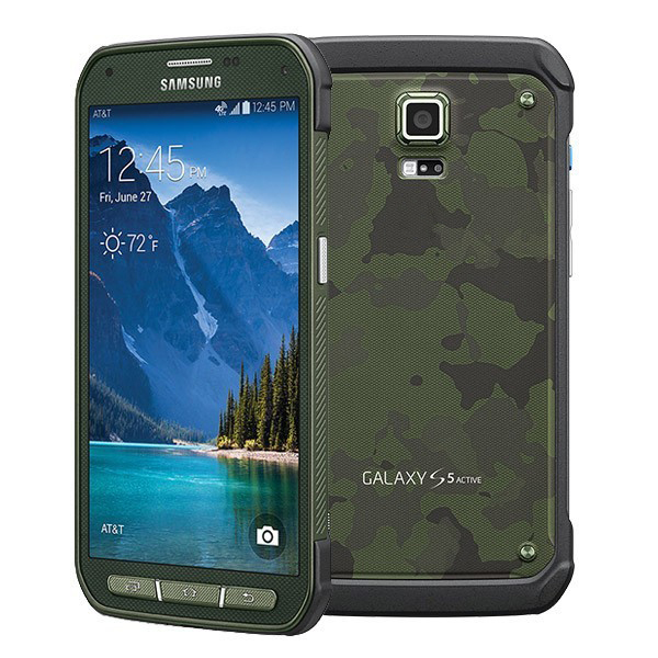 Samsung Galaxy S5 Active G870A 32GB At&t Quad Core 2GB RAM 4G LTE VeryGood Green