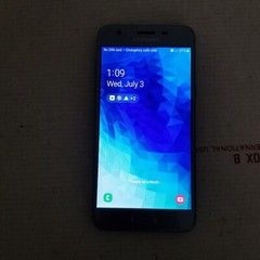 FOR PARTS – Samsung Galaxy J3 16 GB Silver AT&T