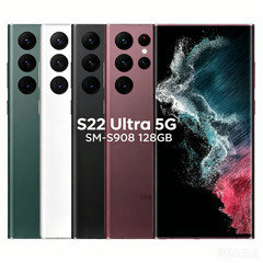 New Galaxy S22 Ultra 5G SM-S908U1 All Storage Unlocked US Version Smartphone