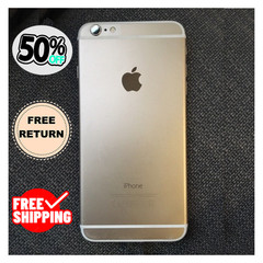 Apple iPhone 6 Plus 16GB/64GB – Unlocked, Gold/Gray, Good Condition, Free Ship