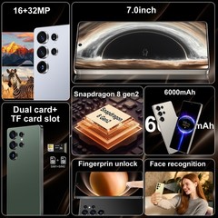 Unlocked G25 Ultra Dual SIM 5G Cell Phone Smartphone Android Cheap Phone