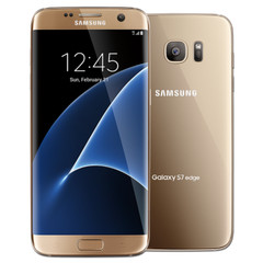 Samsung S7 Edge G935U 32GB 4G LTE Black / Silver Factory Unlocked Smartphone A+