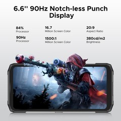 DOOGEE Blade20 Ultra 6.56 Inch Rugged Smartphone 20GB+256GBAndroid 14 Phone 4G