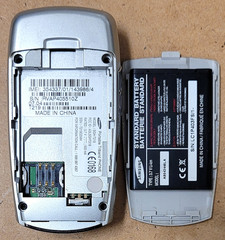 Samsung SGH-T219 – Brown and Silver ( T-Mobile ) Rare Cellular Flip Phone