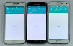 LOT OF 3 x AT&T Samsung Galaxy S5 SM-G900A Android 4G LTE Smart Phones **READ