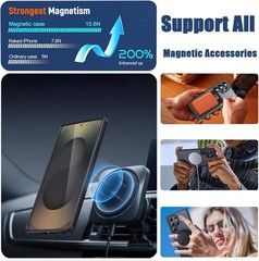 Magnetic Case for Samsung Galaxy S25 Ultra Privacy Screen Guard