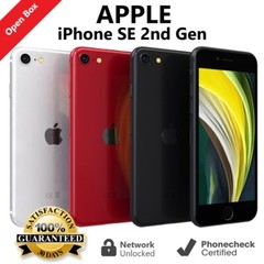 Apple iPhone SE 2nd Gen 64GB | 128GB | 256GB – A2275 (Unlocked) Smartphone