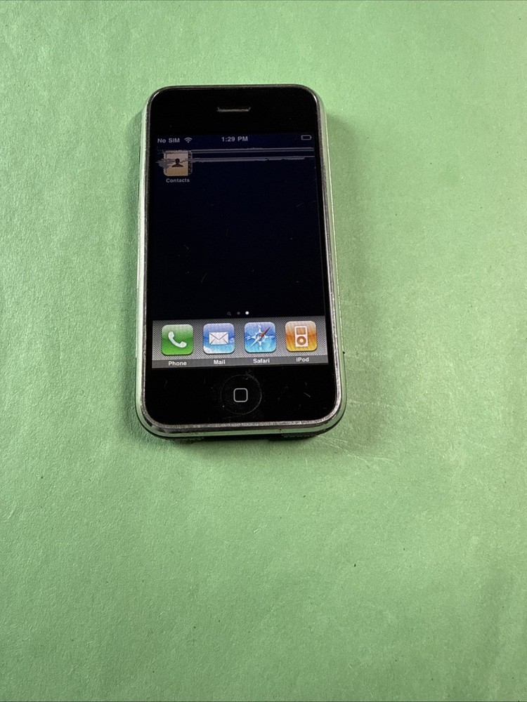 Apple iPhone 1st Generation – 16GB – Black – A1203 (GSM)