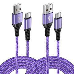 3FT USB-C Fast Charger Adapter 2-Pack for Galaxy S25 FE S26 Ultra