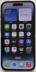 CRACKED BACK GLASS, GSM UNLOCKED BLACK iPhone 14 PRO, 256GB A2650 MQ0N3LL/A