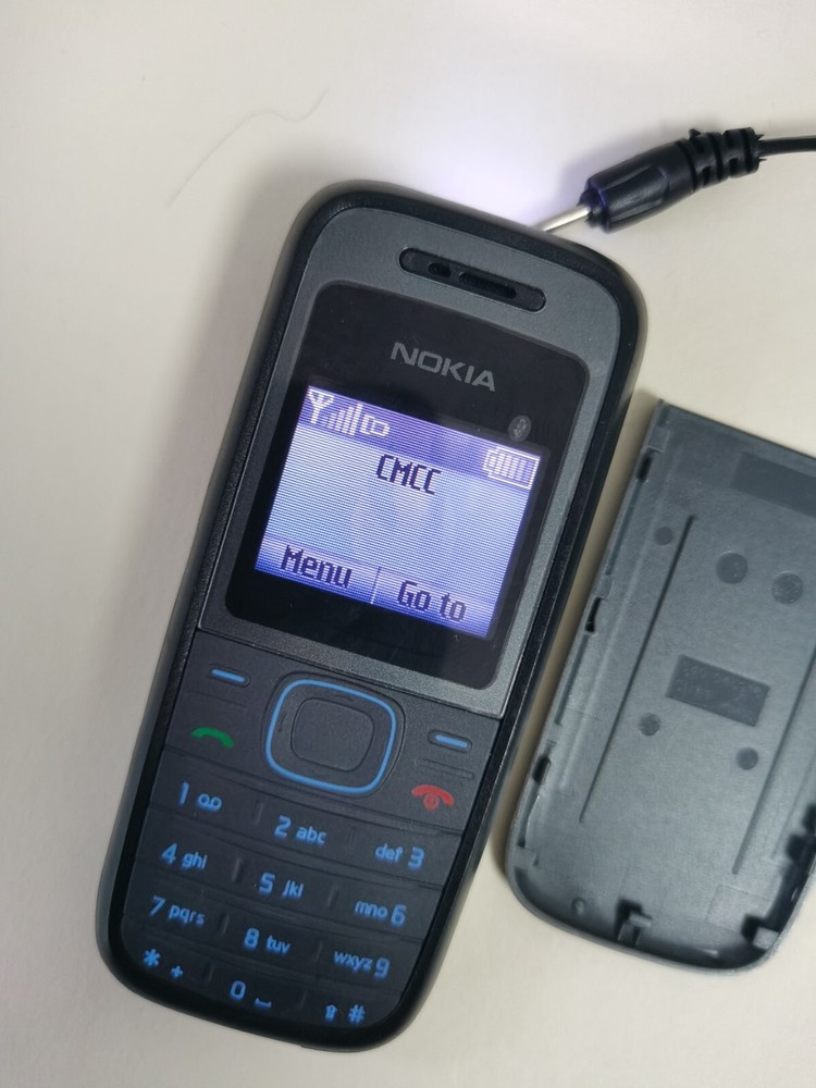 Nokia 1208 – Black red (Unlocked) GSM Cellular Phone
