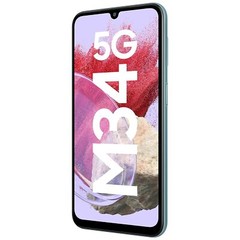 Samsung Galaxy M34 5G Blue I Silver I 8GB, 128GB Storage Super AMOLED I 6000MAH