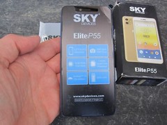 Sky Devices Elite P55 4G LTE Dual SIM Unlocked Blue Android Smartphone NOB