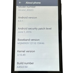 Alcatel 4060O Cricket Android Phone 4G LTE Smartphone Clean IMEI