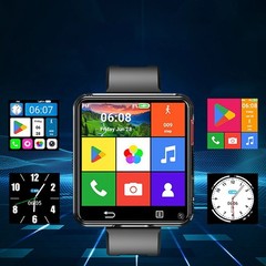 4G Smart Watch Pad 2.64In Larger Screen Android 11 WiFi 5MP Camera Smart Watch
