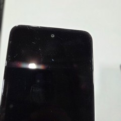 Cracked Glass Motorola Moto G Play Smartphone Blue For Parts Not Working
