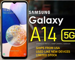 Samsung Galaxy A14 5G SM-A415U 64GB AT&T T-Mobile MetroPCS Verizon Unlocked AB+