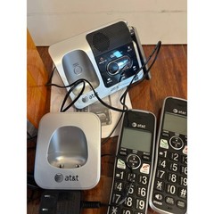 AT&T CRL82312 DECT 6.0 3-Handset Cordless Phone with Extra Large Display Keypad