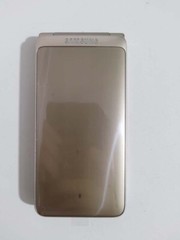 Original Samsung Galaxy Folder 2 G1650 Dual SIM Unlocked 16GB GOLD FLIP Phone